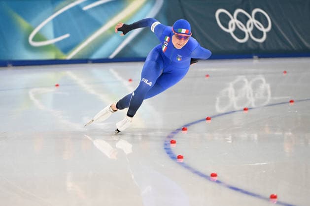 GIOCHI OLIMPICI - Olimpiadi Invernali Milano-Cortina 2026 - Speed skating, Eisschnelllauf VIGL Maybritt (ITA) during Speed Skating, Olympic Winter games, Winterspiele,Spiele, Summer games Milano-Cortina 2026 in Milano, Italy, February 09 2026 Cortina D Ampezzo Italy  Copyright: xIPAxSport ABACAx