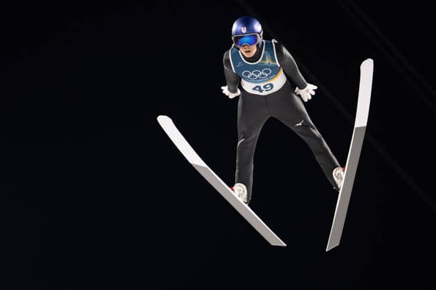 OLYMPICS - Winter Olympic Games, Olympische Spiele, Olympia, OS Milano Cortina 2026 VAL DI FIEMME,ITALY,09.FEB.26 - OLYMPICS, Ski jumping, Skispringen, Ski, nordisch - Winter Olympic Games Milano Cortina 2026, normal hill, men, individual. Image shows Ryoyu Kobayashi (JPN).  GEPAxpictures xOliverxLerch