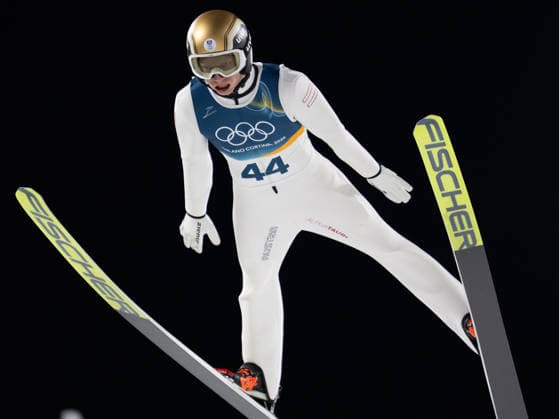 OLYMPICS - Winter Olympic Games, Olympische Spiele, Olympia, OS Milano Cortina 2026 VAL DI FIEMME,ITALY,09.FEB.26 - OLYMPICS, Ski jumping, Skispringen, Ski, nordisch - Winter Olympic Games Milano Cortina 2026, normal hill, men, individual. Image shows Jan Hoerl (AUT).  GEPAxpictures xOliverxLerch