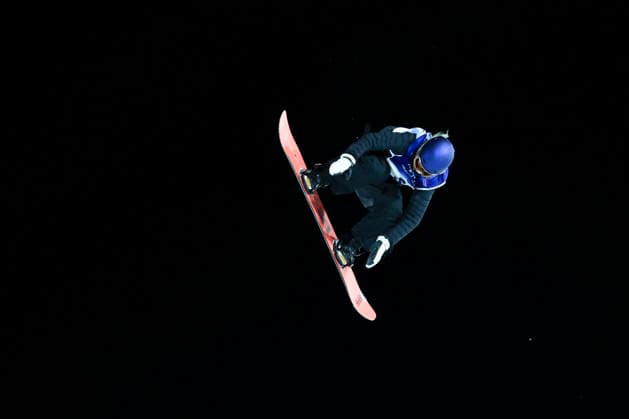 OLYMPICS - Winter Olympic Games, Olympische Spiele, Olympia, OS Milano Cortina 2026 BORMIO,ITALY,09.FEB.26 - OLYMPICS, SNOWBOARD - Winter Olympic Games Milano Cortina 2026, Big Air, final, women. Image shows Anna Gasser (AUT).  GEPAxpictures xWolfgangxGrebien
