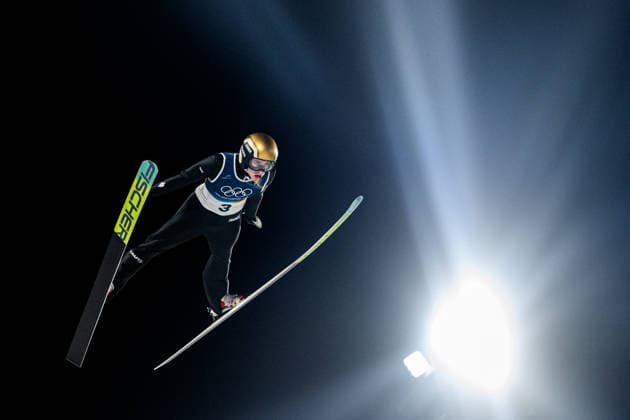 260209 Jules Chervet of France competes in the second run in the men s normal hill individual Ski jumping, Skispringen, Ski, nordisch test run during day 3 of the 2026 Winter Olympics on February 9, 2026 in Predazzo. Photo: Maxim Thore BILDBYRAN kod MT MT0968 backhoppning ski jumping skihopping Olympic Games, Olympische Spiele, Olympia, OS olympics winter olympics os ol olympiska spel vinter-os olympiske leker milano cortina 2026 milan cortina 2026 milano cortina 2026 olympic games milano cortina 2026 winter olympic games milano cortina-os milano cortina-ol vinter-ol 3 bbeng *** 260209 Jules Chervet of France competes in the second run in the men s normal hill individual ski jumping test run during day 3 of the 2026 Winter Olympics on February 9, 2026 in Predazzo Photo Maxim Thore BILDBYRAN kod MT MT0968 backhoppning ski jumping skihopping olympic games olympics winter olympics os ol olympiska spel vinter os olympiske leker milano cortina 2026 milan cortina 2026 milano cortina 2026 olympic games milano cortina 2026 winter olympic games milano cortina os milano cortina ol vinter ol 3 bbeng  Copyright: MAXIMxTHORE BB260209MT120