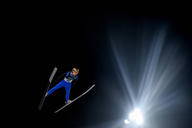 260209 Antti Aalto of Finland competes in the first run in the men s normal hill individual Ski jumping, Skispringen, Ski, nordisch test run during day 3 of the 2026 Winter Olympics on February 9, 2026 in Predazzo. Photo: Maxim Thore BILDBYRAN kod MT MT0968 backhoppning ski jumping skihopping Olympic Games, Olympische Spiele, Olympia, OS olympics winter olympics os ol olympiska spel vinter-os olympiske leker milano cortina 2026 milan cortina 2026 milano cortina 2026 olympic games milano cortina 2026 winter olympic games milano cortina-os milano cortina-ol vinter-ol 3 bbeng *** 260209 Antti Aalto of Finland competes in the first run in the men s normal hill individual ski jumping test run during day 3 of the 2026 Winter Olympics on February 9, 2026 in Predazzo Photo Maxim Thore BILDBYRAN kod MT MT0968 backhoppning ski jumping skihopping olympic games olympics winter olympics os ol olympiska spel vinter os olympiske leker milano cortina 2026 milan cortina 2026 milano cortina 2026 olympic games milano cortina 2026 winter olympic games milano cortina os milano cortina ol vinter ol 3 bbeng  Copyright: MAXIMxTHORE BB260209MT123
