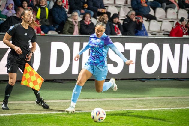 Deutschland: Google Pixel Frauen-Bundesliga 2025 26 1.FC Köln vs SGS Essen, 17. Spieltag - 09.02.2026 - Franz-Kremer-Stadion (NRW) Vanessa Fürst (SGS Essn, 8) Copyright: xOrhanxHabashx