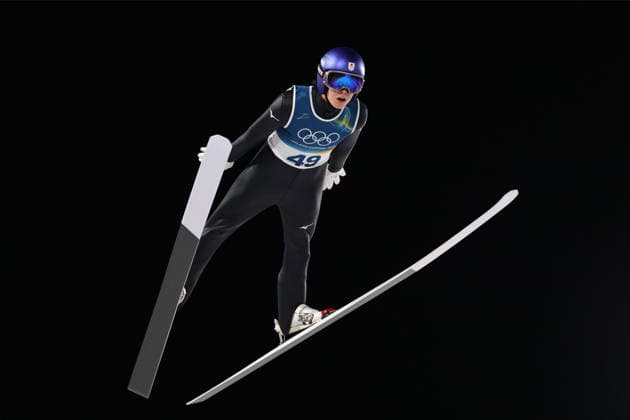 Ryoyu Kobayashi (JPN), FEBRUARY 9, 2026 - Ski jumping, Skispringen, Ski, nordisch : Men s Individual Normal Hill during the Milano Cortina 2026 Olympic Winter games, Winterspiele,Spiele, Summer games at Predazzo Ski Jumping Stadium in Predazzo, Italy. Noxthirdxpartyxsales  aflo_319111583