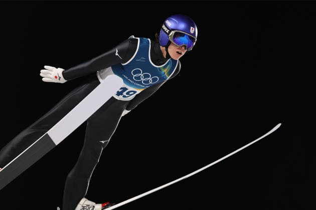 Ryoyu Kobayashi (JPN), FEBRUARY 9, 2026 - Ski jumping, Skispringen, Ski, nordisch : Men s Individual Normal Hill during the Milano Cortina 2026 Olympic Winter games, Winterspiele,Spiele, Summer games at Predazzo Ski Jumping Stadium in Predazzo, Italy. Noxthirdxpartyxsales  aflo_319111596