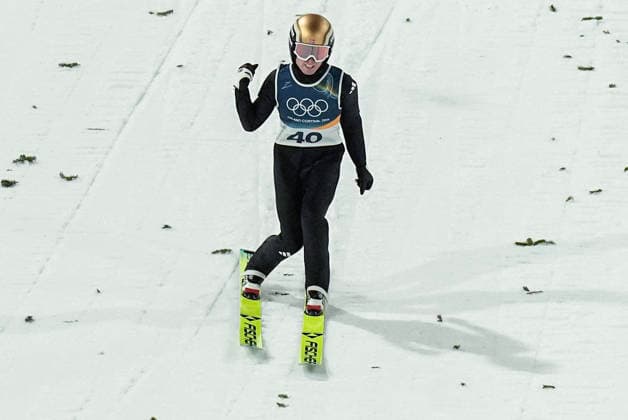 Winter Olympics in Milan Cortina 2026 Val di Fiemme 20260209. Kristoffer Eriksen Sundal during the 1st round of the men s individual normal hill in the Predazzo Ski jumping, Skispringen, Ski, nordisch Stadium during the Winter Olympics in Milano Cortina 2026. Photo: Terje Pedersen NTB Val di Fiemme Norway EDITORIAL USE ONLY. RESTRICTED USE FOR BETTING COMPANIES Ref:_SPOlD5nj-of6wQ.jpg *** Winter Olympics in Milan Cortina 2026 Val di Fiemme 20260209 Kristoffer Eriksen Sundal during the 1st round of the men s individual normal hill in the Predazzo Ski Jumping Stadium during the Winter Olympics in Milan Cortina 2026 Photo Terje Pedersen NTB Val di Fiemme Norway EDITORIAL USE ONLY RESTRICTED USE FOR BETTING COMPANIES  Copyright: xTerjexPedersenx xNTBx