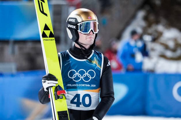 Winter Olympics in Milan Cortina 2026 Val di Fiemme 20260209. Kristoffer Eriksen Sundal during the 1st round of the men s individual normal hill in the Predazzo Ski jumping, Skispringen, Ski, nordisch Stadium during the Winter Olympics in Milano Cortina 2026. Photo: Terje Pedersen NTB Val di Fiemme Norway EDITORIAL USE ONLY. RESTRICTED USE FOR BETTING COMPANIES Ref:_SPOqZ3PGvcAqho.jpg *** Winter Olympics in Milan Cortina 2026 Val di Fiemme 20260209 Kristoffer Eriksen Sundal during the 1st round of the men s individual normal hill in the Predazzo Ski Jumping Stadium during the Winter Olympics in Milan Cortina 2026 Photo Terje Pedersen NTB Val di Fiemme Norway EDITORIAL USE ONLY RESTRICTED USE FOR BETTING COMPANIES  Copyright: xTerjexPedersenx xNTBx