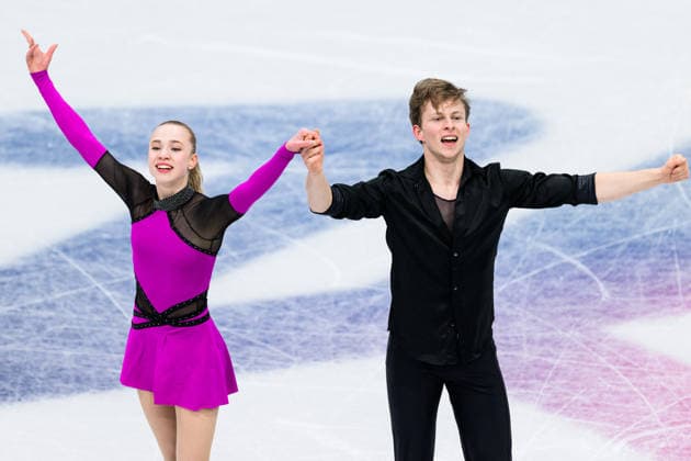 260209 Milla Ruud Reitan and Nikolaj Majorov of Sweden compete in the Figure skating, Eiskunstlauf ice dance - rhythm dance program during day 3 of the 2026 Winter Olympics on February 9, 2026 in Milan. Photo: Emma Wallskog BILDBYRAN kod EW EW0625 konstakning figure skating kunstlop isdans Olympic Games, Olympische Spiele, Olympia, OS olympics winter olympics os ol olympiska spel vinter-os olympiske leker milano cortina 2026 milan cortina 2026 milano cortina 2026 olympic games milano cortina 2026 winter olympic games milano cortina-os milano cortina-ol vinter-ol 3 bbeng sweden sverige *** 260209 Milla Ruud Reitan and Nikolaj Majorov of Sweden compete in the figure skating ice dance rhythm dance program during day 3 of the 2026 Winter Olympics on February 9, 2026 in Milan Photo Emma Wallskog BILDBYRAN kod EW EW0625 konstakning figure skating kunstlop icedans olympic games olympics winter olympics os ol olympiska spel vinter os olympiske leker milano cortina 2026 milan cortina 2026 milano cortina 2026 olympic games milano cortina 2026 winter olympic games milano cortina os milano cortina ol vinter ol 3 bbeng sweden sverige  Copyright: EMMAxWALLSKOG BB260209EW033