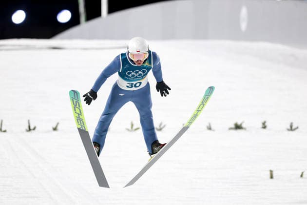 OLYMPICS - Winter Olympic Games, Olympische Spiele, Olympia, OS Milano Cortina 2026 VAL DI FIEMME,ITALY,09.FEB.26 - OLYMPICS, Ski jumping, Skispringen, Ski, nordisch - Winter Olympic Games Milano Cortina 2026, normal hill, men, individual. Image shows Kamil Stoch (POL).  GEPAxpictures xMatthiasxTrinkl