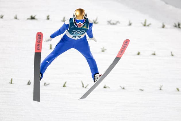 OLYMPICS - Winter Olympic Games, Olympische Spiele, Olympia, OS Milano Cortina 2026 VAL DI FIEMME,ITALY,09.FEB.26 - OLYMPICS, Ski jumping, Skispringen, Ski, nordisch - Winter Olympic Games Milano Cortina 2026, normal hill, men, individual. Image shows Timi Zajc (SLO).  GEPAxpictures xMatthiasxTrinkl