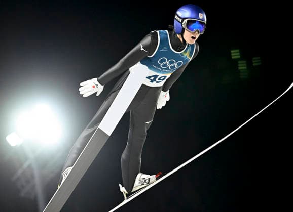 Ryoyu Kobayashi of Japan during the men s Ski jumping, Skispringen, Ski, nordisch normal hill event at the Predazzo Skijump Stadium at the Milano Cortina Winter Olympics on February 9, 2026. - RONI REKOMAA Predazzo Italy 06-9lNodUCw  Copyright: xRonixRekomaax 06-9lNodUCw