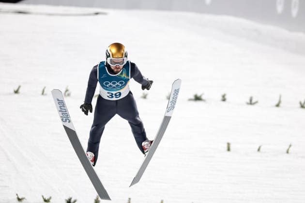 OLYMPICS - Winter Olympic Games, Olympische Spiele, Olympia, OS Milano Cortina 2026 VAL DI FIEMME,ITALY,09.FEB.26 - OLYMPICS, Ski jumping, Skispringen, Ski, nordisch - Winter Olympic Games Milano Cortina 2026, normal hill, men, individual. Image shows Vladimir Zografski (BUL).  GEPAxpictures xMatthiasxTrinkl