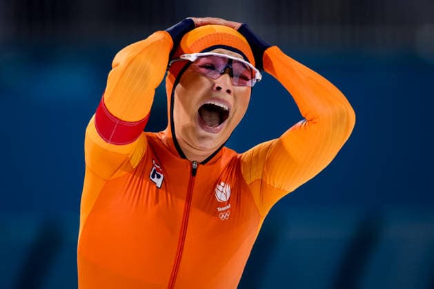 2026-02-09 Speed skating, Eisschnelllauf - Milano Cortina 2026 Winter Olympics - Day 3 MILAN, ITALY - FEBRUARY 9: Jutta Leerdam of the Netherlands reacts after competing in the Women s 1000m during Day 3 of Speed Skating - Milano Cortina 2026 Winter Olympics at Milano Speed Skating Stadium on February 9, 2026 in Milan, Italy. (Photo by Joris Verwijst BSR Agency) Milan Italy Content not available for redistribution in The Netherlands directly or indirectly through any third parties. Copyright: xBSRxAgencyx