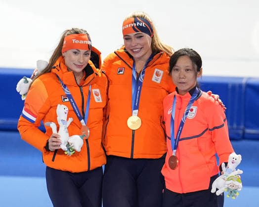 Jutta LEERDAM (NED) won Gold in the Speed skating, Eisschnelllauf - women s 1000m at Milano Ice Park during Olympic Winter games, Winterspiele,Spiele, Summer games in Milano, Italy on 9th Feb, 2026  Copyright: xRanjithxKumar IPAxSportx xipa-agency.netx xx IPA_71191706 IPA_Agency_IPA71191706