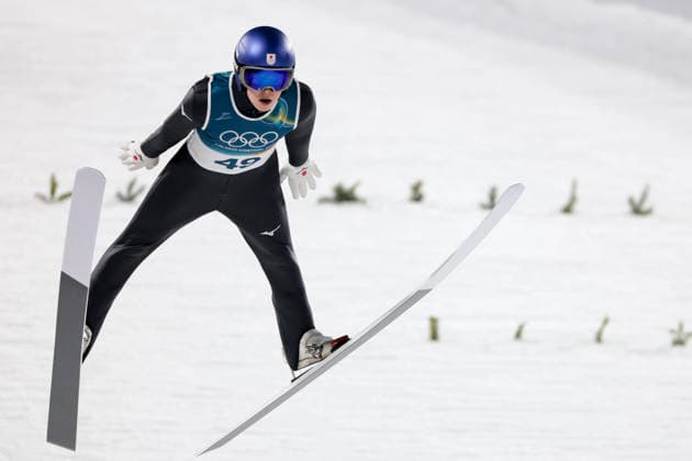 OLYMPICS - Winter Olympic Games, Olympische Spiele, Olympia, OS Milano Cortina 2026 VAL DI FIEMME,ITALY,09.FEB.26 - OLYMPICS, Ski jumping, Skispringen, Ski, nordisch - Winter Olympic Games Milano Cortina 2026, normal hill, men, individual. Image shows Ryoyu Kobayashi (JPN).  GEPAxpictures xMatthiasxTrinkl