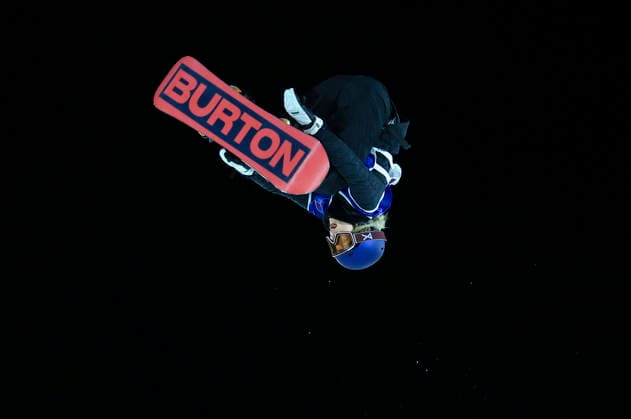 OLYMPICS - Winter Olympic Games, Olympische Spiele, Olympia, OS Milano Cortina 2026 BORMIO,ITALY,09.FEB.26 - OLYMPICS, SNOWBOARD - Winter Olympic Games Milano Cortina 2026, Big Air, final, women. Image shows Anna Gasser (AUT).  GEPAxpictures xWolfgangxGrebien