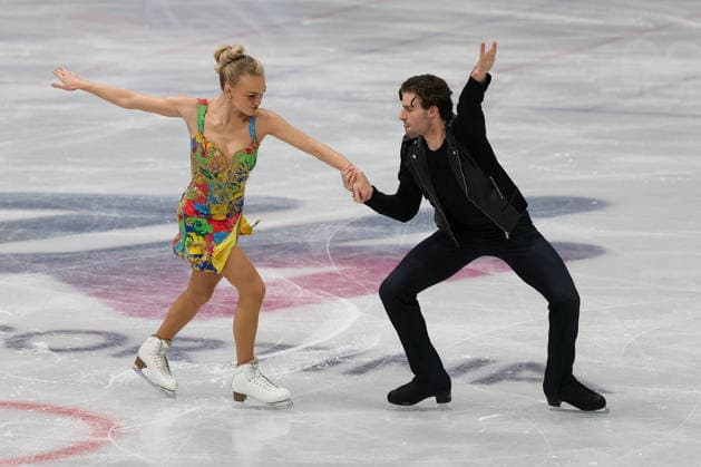 Winter Olympics - Figure skating, Eiskunstlauf Team Event Ice Dance-Rhythm Dance - Milan Phebe Bekker and James Hernandez of Team Great Britain compete in the figure skating team event ice dance-rhythm dance during the Milano Cortina 2026 Winter Olympic Games, Olympische Spiele, Olympia, OS at Milano Ice Skating Arena in Milan on February 9, 2026. Photo by Alexis Jumeau ABACAPRESS.COM Milan Italy  Copyright: xJMP ABACAx