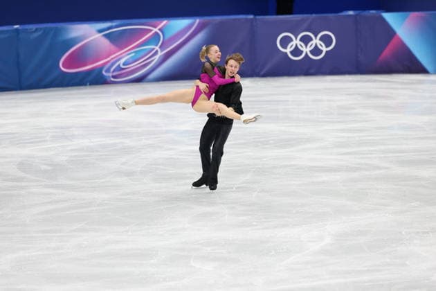 Winter Olympics - Figure skating, Eiskunstlauf Team Event Ice Dance-Rhythm Dance - Milan Milla Reitan and Nikolaj Majorov of Team Sweden compete in the figure skating team event ice dance-rhythm dance during the Milano Cortina 2026 Winter Olympic Games, Olympische Spiele, Olympia, OS at Milano Ice Skating Arena in Milan on February 9, 2026. Photo by Alexis Jumeau ABACAPRESS.COM Milan Italy  Copyright: xJMP ABACAx