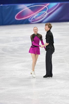 Winter Olympics - Figure skating, Eiskunstlauf Team Event Ice Dance-Rhythm Dance - Milan Milla Reitan and Nikolaj Majorov of Team Sweden compete in the figure skating team event ice dance-rhythm dance during the Milano Cortina 2026 Winter Olympic Games, Olympische Spiele, Olympia, OS at Milano Ice Skating Arena in Milan on February 9, 2026. Photo by Alexis Jumeau ABACAPRESS.COM Milan Italy  Copyright: xJMP ABACAx