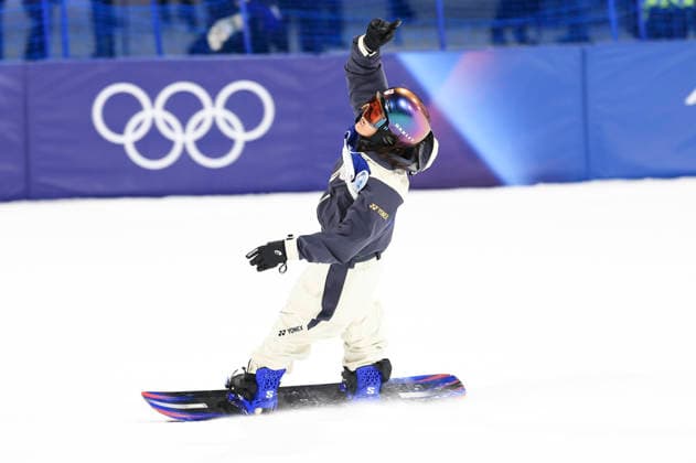 OLYMPICS - Winter Olympic Games, Olympische Spiele, Olympia, OS Milano Cortina 2026 LIVIGNO,ITALY,09.FEB.26 - OLYMPICS, SNOWBOARD - Winter Olympic Games Milano Cortina 2026, Big Air, final, women. Image shows Kokomo Murase (JPN).  GEPAxpictures xWolfgangxGrebien