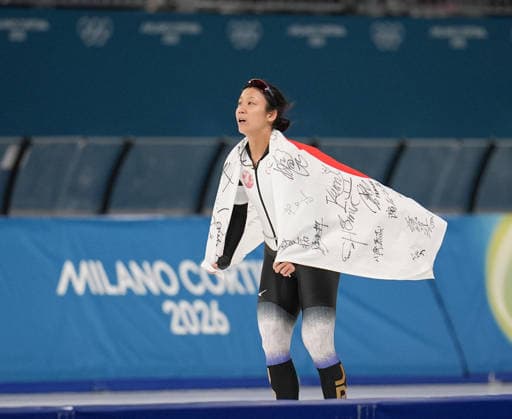 TAKAGI Miho (JPN) won Bronze in the Speed skating, Eisschnelllauf - women s 1000m at Milano Ice Park during Olympic Winter games, Winterspiele,Spiele, Summer games in Milano, Italy on 9th Feb, 2026  Copyright: xRanjithxKumar IPAxSportx xipa-agency.netx xx IPA_71194676 IPA_Agency_IPA71194676