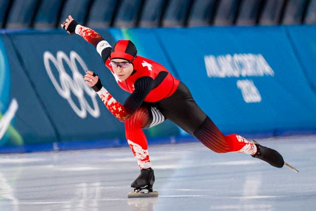 Milano Cortina 2026 Winter Olympics, Speed skating, Eisschnelllauf Day 3, Italy Kaitlyn McGregor of Switzerland competing on the Speed Skating Women 1000m on Day 3 of the Milano Cortina 2026 Winter Olympics at the Milano Speed Skating Stadium in Milan, Italy, February 09, 2026. Milan Italy  Copyright: xMatrixxImagesx xHenkxJanxDijksx