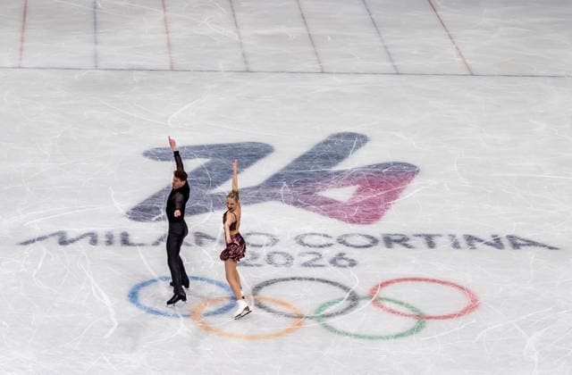 February 9, 2026, Milan, Lombardy, USA: JUULIA TURKKILA and MATTHIAS VERSLUIS of Finland perform during the Team Event - Ice Dance - Rhythm Dance competition at the Milano Ice Skating Arena for the Milano Cortina 2026 Winter Olympics in Milan, Italy. Olympics 2026: Milano Cortina: Team Event Ice Dance Rhythm Dance  - ZUMAa161 20260209_aaa_a161_002 Copyright: xWalterxG.xArcexSr.x