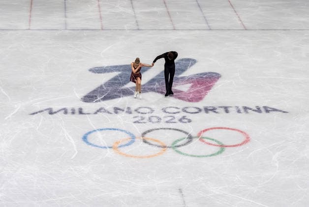 February 9, 2026, Milan, Lombardy, USA: JUULIA TURKKILA and MATTHIAS VERSLUIS of Finland perform during the Team Event - Ice Dance - Rhythm Dance competition at the Milano Ice Skating Arena for the Milano Cortina 2026 Winter Olympics in Milan, Italy. Milan USA - ZUMAa161 20260209_aaa_a161_020 Copyright: xWalterxG.xArcexSr.x