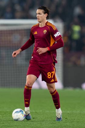 AS Roma v Cagliari Calcio - Serie A Enilive Daniele Ghilardi of AS Roma during the serie Serie A Enilive match between AS Roma and Cagliari Calcio at Stadio Olimpico on Febraury 9, 2026 in Rome, Italy Roma Stadio Olimpico Lazio Italy Copyright: xGiuseppexMaffiax SerieA_Roma-Cagliari_0902202602637