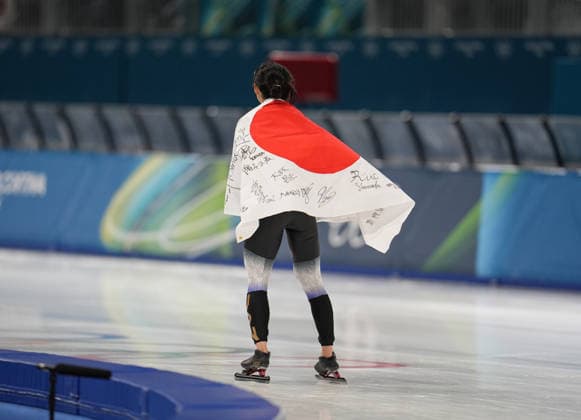 Speed skating, Eisschnelllauf - Milano Cortina 2026 Winter Olympics: Day 3 TAKAGI Miho (JPN) wins bronze in the speed skating women s 1000m at Milano Ice Park during the Olympic Winter games, Winterspiele,Spiele, Summer games in Milano, Italy, on February 9, 2026. Milano Milano Italy  Copyright: xRanjithxKumarx originalFilename:kumar-olympicw260209_npa5n.jpg