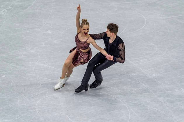 February 9, 2026, Milan, Lombardy, USA: JUULIA TURKKILA and MATTHIAS VERSLUIS of Finland perform during the Team Event - Ice Dance - Rhythm Dance competition at the Milano Ice Skating Arena for the Milano Cortina 2026 Winter Olympics in Milan, Italy. Milan USA - ZUMAa161 20260209_aaa_a161_038 Copyright: xWalterxG.xArcexSr.x