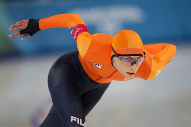 KOK Femke from Nederland during the 1000 mt women Speed skating, Eisschnelllauf at the Milano Cortina 2026 Winter Olympics, in Milan (Italy) February 9, 2026 (Photo Gian Mattia D Alberto LaPresse)  Copyright: xGianxMattiaxD Alberto LaPressex