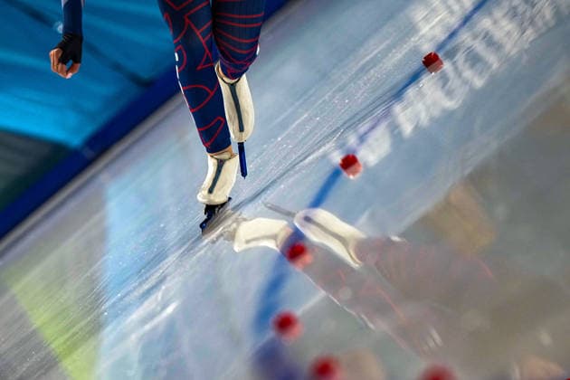 the 1000 mt women Speed skating, Eisschnelllauf at the Milano Cortina 2026 Winter Olympics, in Milan (Italy) February 9, 2026 (Photo Gian Mattia D Alberto LaPresse)  Copyright: xGianxMattiaxD Alberto LaPressex