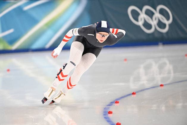 Winter Olympics - Women s 1000M Speed skating, Eisschnelllauf - Milan ROSNER Jeannine (AUT) during Speed Skating, Olympic Winter games, Winterspiele,Spiele, Summer games Milano-Cortina 2026 in Milan, Italy on February 9, 2026. Photo by Filippo Tomasi IPA ABACAPRESS.COM Milan Italy  Copyright: xIPAxSport ABACAx