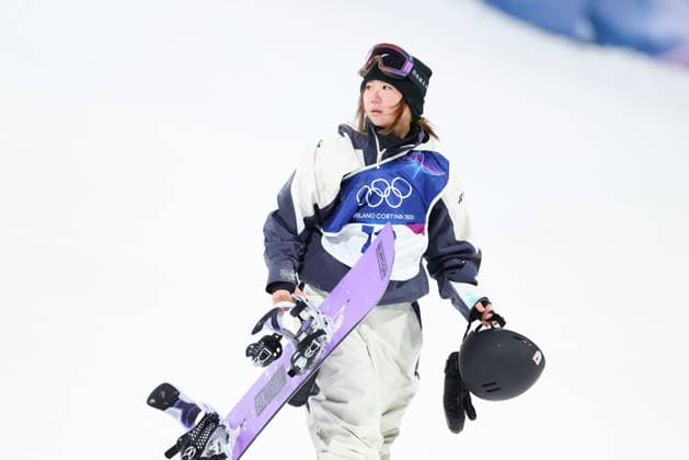 Reira Iwabuchi (JPN), FEBRUARY 9, 2026 - Snowboarding : Women s Big Air Final during the Milano Cortina 2026 Olympic Winter games, Winterspiele,Spiele, Summer games at Livigno Snow Park in Livigno, Italy.  aflo_319143522