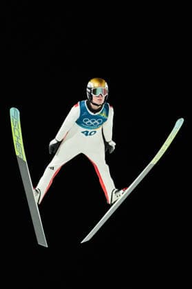 Milano Cortina 2026 Winter Olympics VAL DI FIEMME, ITALY - FEBRUARY 09: Kristoffer Eriksen Sundal of Norway competes during the Men s Ski jumping, Skispringen, Ski, nordisch on day three of the Milano Cortina 2026 Winter Olympic Games, Olympische Spiele, Olympia, OS at Predazzo Ski Jumping Stadium in Val di Fiemme, Italy on February 09, 2026. Cemal Yurttas Anadolu Val di Fiemme Italy. Editorial use only. Please get in touch for any other usage.  Copyright: x2026xAnadoluxCemalxYurttasx