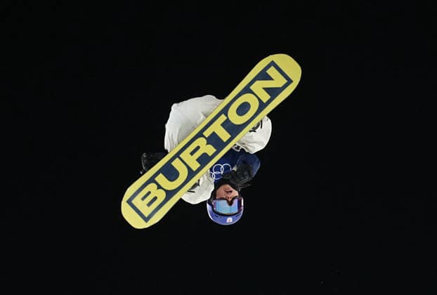Mari Fukada (Japan) competes during the Women s Big Air Snowboard competition on Day 3 of the Milano Cortina 2026 Winter Olympic Games, Olympische Spiele, Olympia, OS at Livigno Snow Park on February 9, 2026 in Livigno, Italy. Thor Wegner DeFodi Images (Photo by DeFodi Images) - *** Mari Fukada Japan competes during the Women s Big Air Snowboard competition on Day 3 of the Milano Cortina 2026 Winter Olympic games at Livigno Snow Park on February 9, 2026 in Livigno, Italy Thor Wegner DeFodi Images Photo by DeFodi Images
