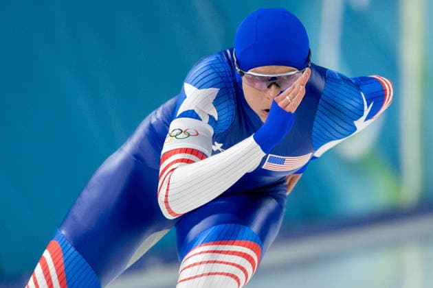 February 9, 2026, Milan, Lombardy, Italy: America BRITTANY BOWE finished in 4th place in the Women 1000m Speed skating, Eisschnelllauf during the 2026 Winter Olympics at the Milano Ice Park in Rho. Olympics 2026: Milano Cortina: Speed Skating Women S  - ZUMAj89_ 20260209_oly_j89_010 Copyright: xPaulxKitagakixJr.x