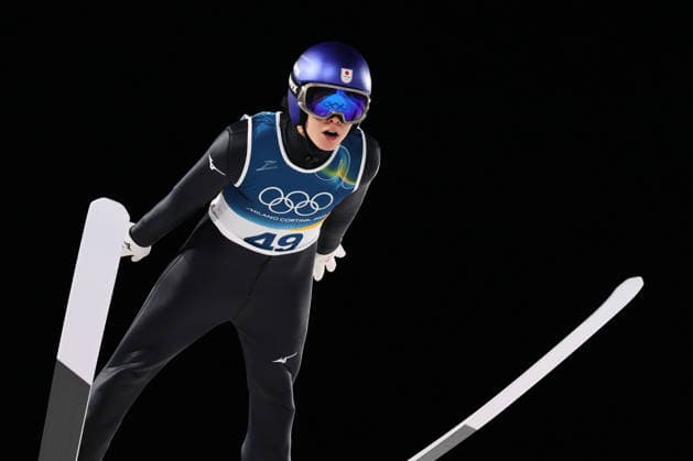 Ryoyu Kobayashi (JPN), FEBRUARY 9, 2026 - Ski jumping, Skispringen, Ski, nordisch : Men s Individual Normal Hill during the Milano Cortina 2026 Olympic Winter games, Winterspiele,Spiele, Summer games at Predazzo Ski Jumping Stadium in Predazzo, Italy. Noxthirdxpartyxsales  aflo_319146343