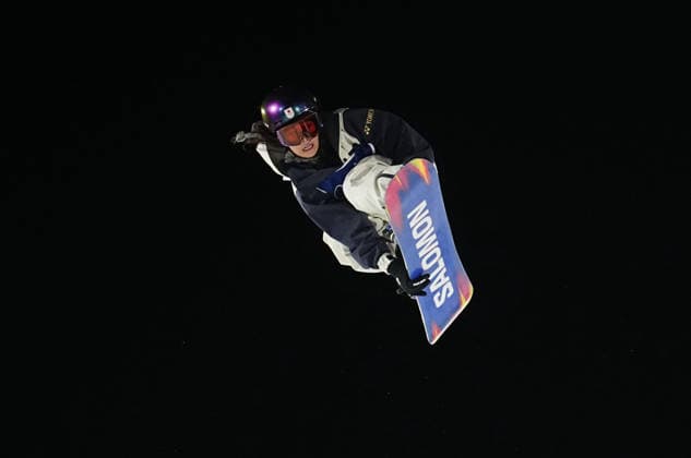 Kokomo Murase (Japan) competes during the Women s Big Air Snowboard competition on Day 3 of the Milano Cortina 2026 Winter Olympic Games, Olympische Spiele, Olympia, OS at Livigno Snow Park on February 9, 2026 in Livigno, Italy. Thor Wegner DeFodi Images (Photo by DeFodi Images) - *** Kokomo Murase Japan competes during the Women s Big Air Snowboard competition on Day 3 of the Milano Cortina 2026 Winter Olympic games at Livigno Snow Park on February 9, 2026 in Livigno, Italy Thor Wegner DeFodi Images Photo by DeFodi Images
