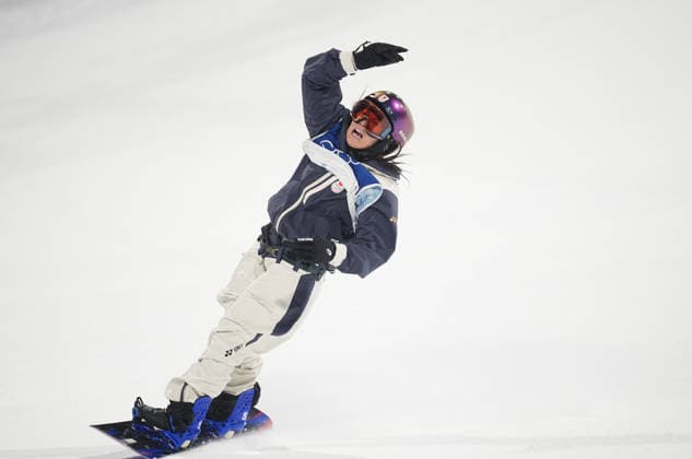 Kokomo Murase (Japan) competes during the Women s Big Air Snowboard competition on Day 3 of the Milano Cortina 2026 Winter Olympic Games, Olympische Spiele, Olympia, OS at Livigno Snow Park on February 9, 2026 in Livigno, Italy. Thor Wegner DeFodi Images (Photo by DeFodi Images) - *** Kokomo Murase Japan competes during the Women s Big Air Snowboard competition on Day 3 of the Milano Cortina 2026 Winter Olympic games at Livigno Snow Park on February 9, 2026 in Livigno, Italy Thor Wegner DeFodi Images Photo by DeFodi Images