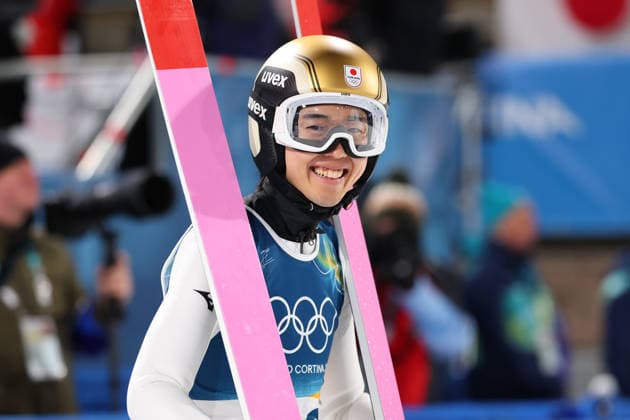 Naoki Nakamura (JPN), FEBRUARY 9, 2026 - Ski jumping, Skispringen, Ski, nordisch : Men s Individual Normal Hill during the Milano Cortina 2026 Olympic Winter games, Winterspiele,Spiele, Summer games Final Round at Predazzo Ski Jumping Stadium in Predazzo, Italy. Noxthirdxpartyxsales  aflo_319148175