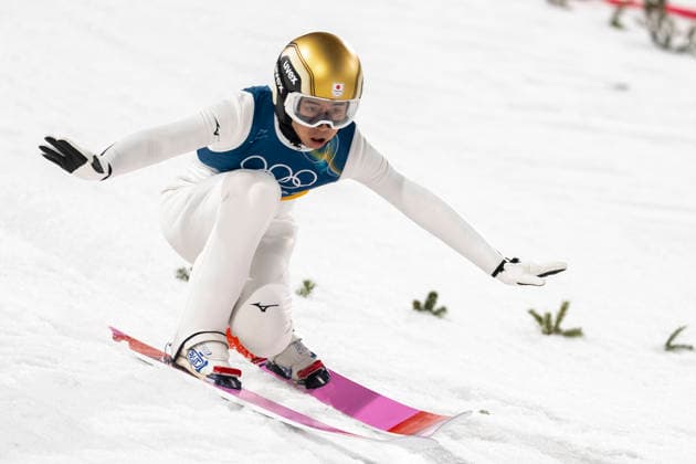 Ski jumping, Skispringen, Ski, nordisch - Milano Cortina 2026 Winter Olympics Day 3 Naoki Nakamura of Team Japan in action in the Men s Ski Jumping normal hill Individual HS107 competition during day three of the Milano Cortina 2026 Winter Olympics at Predazzo Ski Jumping Stadium in Predazzo, Italy. Predazzo Italy  Copyright: xAndrzejxIwanczukx originalFilename:iwanczuk-skijumpi260210_npK4F.jpg