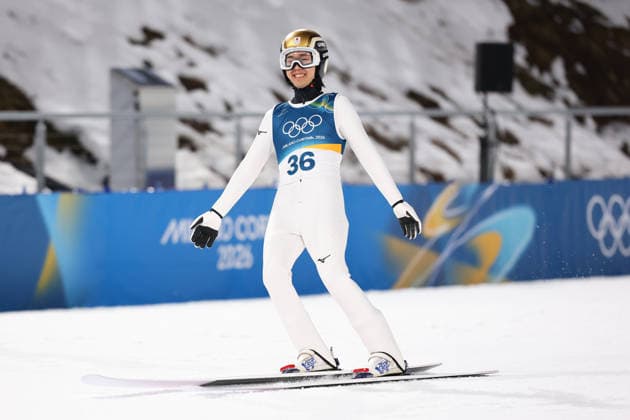 Naoki Nakamura (JPN), FEBRUARY 9, 2026 - Ski jumping, Skispringen, Ski, nordisch : Men s Individual Normal Hill during the Milano Cortina 2026 Olympic Winter GamesFinal Round at Predazzo Ski Jumping Stadium in Predazzo, Italy. Noxthirdxpartyxsales  aflo_319157418