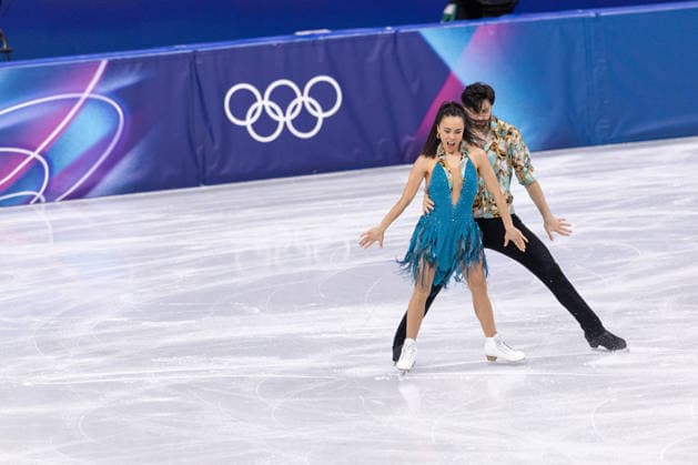 Winter Olympics - Figure skating, Eiskunstlauf Team Event Ice Dance-Rhythm Dance - Milan AJ Jennifer Janse Van Rensburg and Benjamin Steffan of Team Germany compete in the figure skating team event ice dance-rhythm dance during the Milano Cortina 2026 Winter Olympic Games, Olympische Spiele, Olympia, OS at Milano Ice Skating Arena in Milan on February 9, 2026. Photo by Alexis Jumeau ABACAPRESS.COM Milan  Copyright: xJumeauxAlexis ABACAx