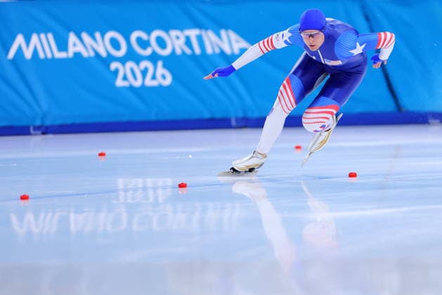 Brittany Bowe (USA), FEBRUARY 9, 2026 - Speed skating, Eisschnelllauf : Women s 1000m during the Milano Cortina 2026 Olympic Winter games, Winterspiele,Spiele, Summer games at Milano Speed Skating Stadium in Milan, Italy. Noxthirdxpartyxsales  aflo_319167043