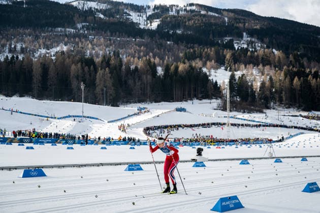 260210 Kristine Stavas Skistad of Norway competes in the women s classic technique cross-country skiing sprint prologue during day 4 of the 2026 Winter Olympics on February 10, 2026 in Val di Fiemme. Photo: Joel Marklund BILDBYRAN kod JM MT0969 skidor cross-country skiing langrenn Olympic Games, Olympische Spiele, Olympia, OS olympics winter olympics os ol olympiska spel vinter-os olympiske leker milano cortina 2026 milan cortina 2026 milano cortina 2026 olympic games milano cortina 2026 winter olympic games milano cortina-os milano cortina-ol vinter-ol 4 bbeng sprint norge *** 260210 Kristine Stavas Skistad of Norway competes in the women s classic technique cross country skiing sprint prologue during day 4 of the 2026 Winter Olympics on February 10, 2026 in Val di Fiemme Photo Joel Marklund BILDBYRAN kod JM MT0969 skidor cross country skiing langrenn olympic games olympics winter olympics os ol olympiska spel vinter os olympiske leker milano cortina 2026 milan cortina 2026 milano cortina 2026 olympic games milano cortina 2026 winter olympic games milano cortina os milano cortina ol vinter ol 4 bbeng sprint norge  Copyright: JOELxMARKLUND BB260210JM013