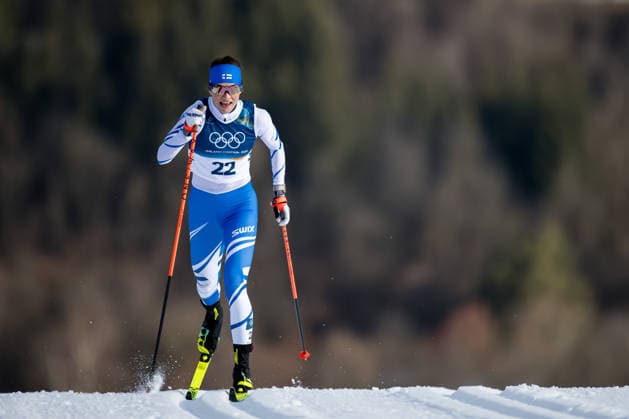 260210 Amanda Saari of Finland competes in the women s classic technique cross-country skiing sprint prologue during day 4 of the 2026 Winter Olympics on February 10, 2026 in Val di Fiemme. Photo: Maxim Thore BILDBYRAN kod MT MT0969 skidor cross-country skiing langrenn Olympic Games, Olympische Spiele, Olympia, OS olympics winter olympics os ol olympiska spel vinter-os olympiske leker milano cortina 2026 milan cortina 2026 milano cortina 2026 olympic games milano cortina 2026 winter olympic games milano cortina-os milano cortina-ol vinter-ol 4 bbeng sprint *** 260210 Amanda Saari of Finland competes in the women s classic technique cross country skiing sprint prologue during day 4 of the 2026 Winter Olympics on February 10, 2026 in Val di Fiemme Photo Maxim Thore BILDBYRAN kod MT MT0969 skidor cross country skiing langrenn olympic games olympics winter olympics os ol olympiska spel vinter os olympiske leker milano cortina 2026 milan cortina 2026 milano cortina 2026 olympic games milano cortina 2026 winter olympic games milano cortina os milano cortina ol vinter ol 4 bbeng sprint  Copyright: MAXIMxTHORE BB260210MT010