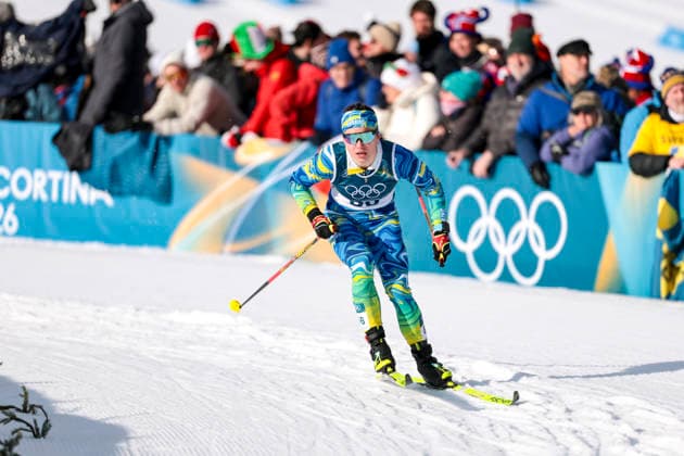 OLYMPICS - Winter Olympic Games, Olympische Spiele, Olympia, OS Milano Cortina 2026 TESERO,ITALY,10.FEB.26 - OLYMPICS, NORDIC SKIING, CROSS COUNTRY SKIING - Winter Olympic Games Milano Cortina 2026, sprint classic, men and women, qualification. Image shows Sofiia Shkatula (UKR).  GEPAxpictures xMatthiasxTrinkl