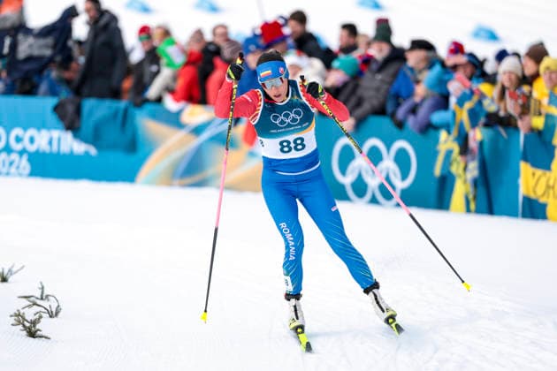 OLYMPICS - Winter Olympic Games, Olympische Spiele, Olympia, OS Milano Cortina 2026 TESERO,ITALY,10.FEB.26 - OLYMPICS, NORDIC SKIING, CROSS COUNTRY SKIING - Winter Olympic Games Milano Cortina 2026, sprint classic, men and women, qualification. Image shows Delia Ioana Reit (ROU).  GEPAxpictures xMatthiasxTrinkl